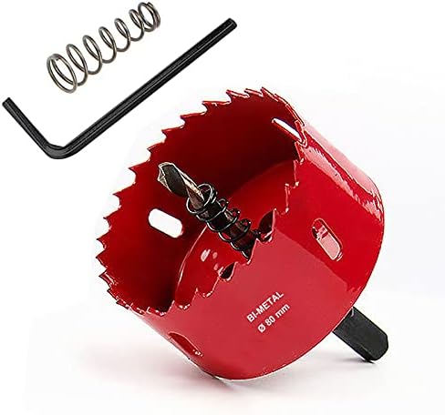 SagaSave 200mm HSS Bi-Metal Hole Saw with Corn Hole Drilling Cutter, Hole Cutter for Stainless Steel,Metal,Wood,Plastic,Drywall,Fiberboard,7.89inch 1PCS