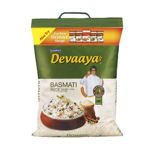 Daawat Basmati Rice - Devaaya, 5 kg Pouch