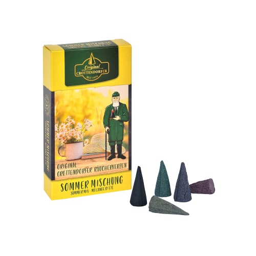 Katia Crottendorfer Räucherkerzen - Sommer Mischung: 24 Stück, 24er Packung, 1 Stück pro Packung
