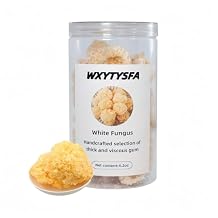 Premium Dried Snow Fungus Tremella - Whole, White Fungus, Vegan, Gluten-Free, No Additives - 4.2oz/120g