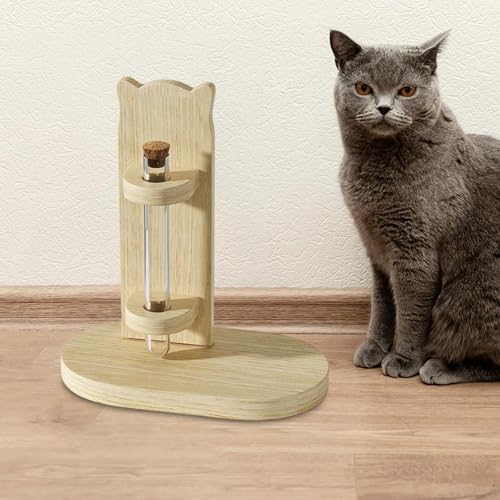 Commemorative Whisker Collector Ornaments Transparent Whisker Jar Cat Whisker Storage Box for Cats Kitten, 18x10x20cm — view 6