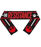 Star Wars Schal The Resistance Rebellen Logo zu The Last Jedi 150x18cm schwarz rot