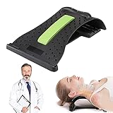 columna lumbar oblicua 💆【Grupo aplicable】: Este Masaje Almohada cervical puede ayudarlo fácilmente a restaurar la columna cervical, que es ideal para trabajadores de oficina, conductores y estudiantes. El masaje cervical de columna cervical es ligero y fácil de transportar, lo que puede ayudar a reducir el trabajo, la lectura, la conducción o la observación del dolor del cuello al ver la televisión. El traccion cervical cervical se le da a usted y a su amante de regalo ideal