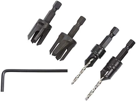 Trend SNAP/PC/A Snappy 4-Piece Countersink Drill Bit Set