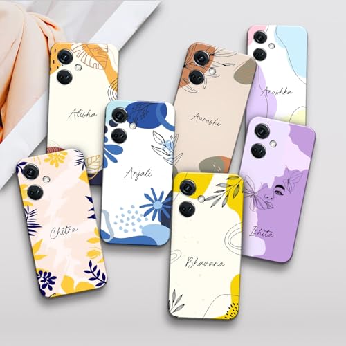 Image of COLORflow Back Cover Compatible with OnePlus Nord CE 3 5G | Aesthetic Name Color Customized Back Cover Compatible with OnePlus Nord CE 3 5G