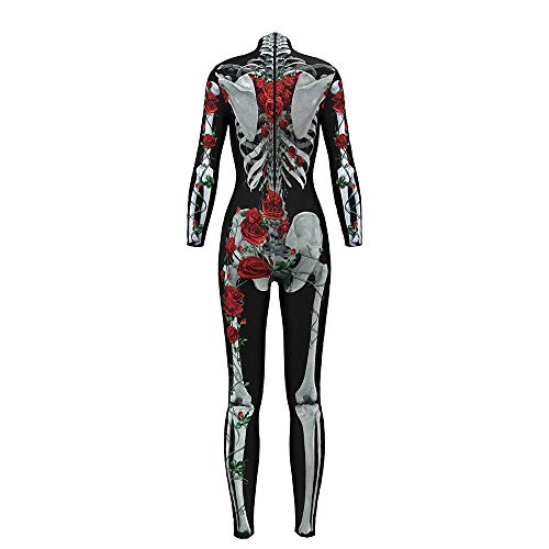 Mono rosa de calavera ropa de rendimiento que no transparenta nada 3