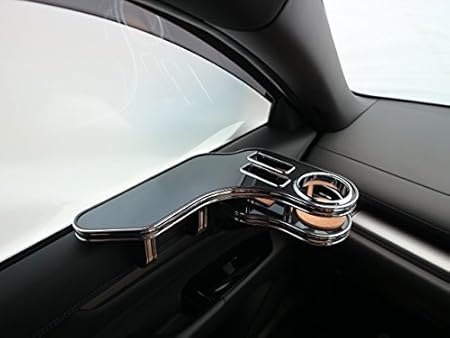 Amazon 数量限定 Cx 8 サイドテーブル助手席側 ブラックウッド ブラックフルメッキ トレイ 車 バイク