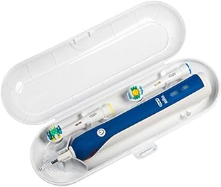 Nincha Portable Replacement Plastic Electric Toothbrush Travel Case for Oral-B Pro Series White