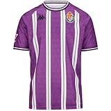 Kappa Kombat Home Valladolid Camiseta, Purple, 12 años Unisex Adulto