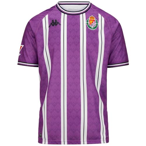 Kappa Kombat Home Valladolid maillot violet M fini les tissus rêches