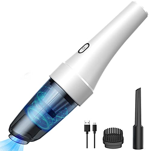 DHDZVOV Handheld Vacuum Cordless Car Vacuum Portable Cordless with 9500PA Strong Suction，Hand Vacuum Portable 120W High Power,Handheld Car Vacuum Cleaner High Power