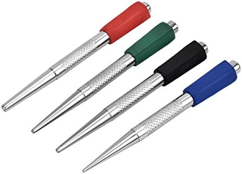 Xage 4 Pieces Nail Punch Set Tool for Woodwork