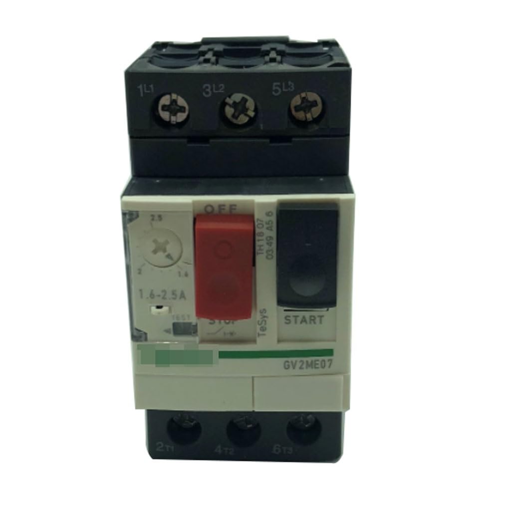 Disjoncteur Moteur GV2ME07 Schneider 1,6-2,5A interrupteur magnétothermique rail DIN