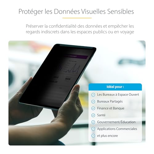 StarTech Filtre Confidentialite iPad Pro 11 Pouces, 4 Voies, Tactile – vue 4