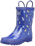 target_gender; unisex Regatta Minnow Jnr Welly Rain Boot, Petrol Blue, 30 EU