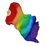 Hochwertige 100% Echtseidenstoffe, leicht und dünn und stabiler Bambusrahmen