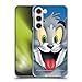 Head Case Designs Officially Licensed Tom and Jerry Tom Full Face Hard Back Case Compatible with Samsung Galaxy S23+ 5G