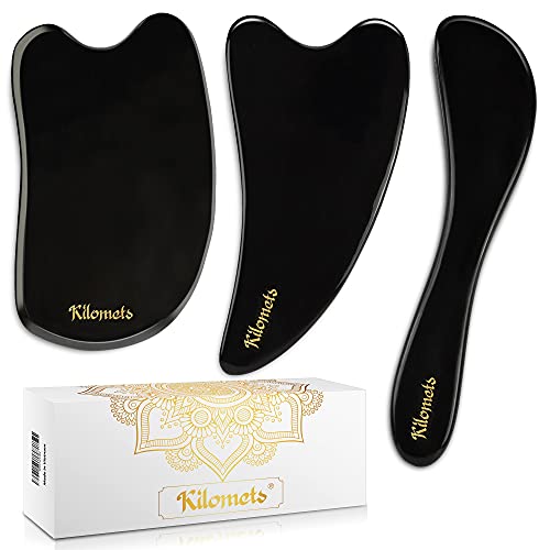 Kilomets Gua Sha Scraping Massage Tool, Lymphatic Drainage Massager cover