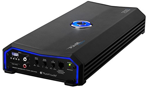Planet Audio Pl2500.1M Monoblock Car Amplifier - 2500 Watts, 2/4 Ohm Stable, Class A/B, Mosfet Power Supply, Great For Subwoofers #TOP2