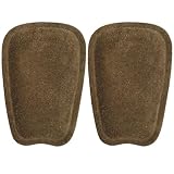 pedag Supra | German Handmade Shoe Tongue Pads | Soft Suede Leather and Memory Foam Shoe Padding | Solves Loose Shoes Problem | 1 Pair, Large/X-Large Size