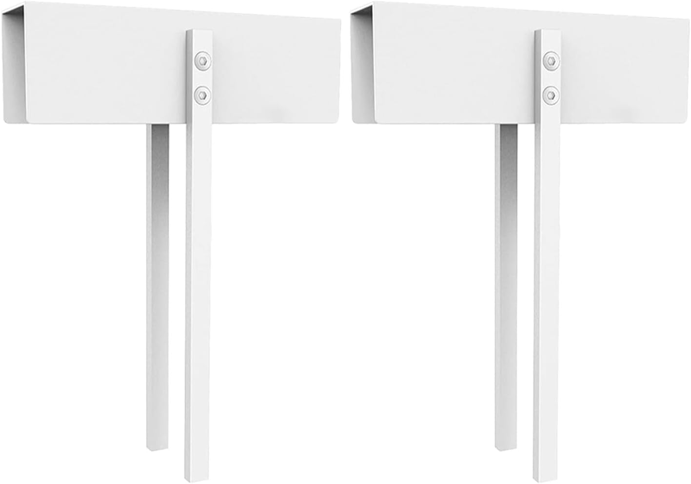 Gadpiparty 2pcs Adjustable Metal Bifold Door Locks for Safety, Double Door Latch Security Hardware for Folding Closet and Cabinet, Portable Childproof Lock for Home Use