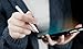BoxWave Stylus Pen Compatible with iPad Pro 10.5 (2017) - AccuPoint Active Stylus, Electronic Stylus with Ultra Fine Tip - Metallic Silver