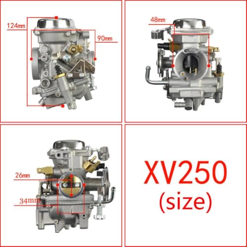 �L���u���^�[ 26 �~�����[�g���Y������ Assy XV250 QJ250H XV 250 �r���[�S 250 V 250 1988 2014 �I�[�g�o�C�ƌ݊���(XV250)