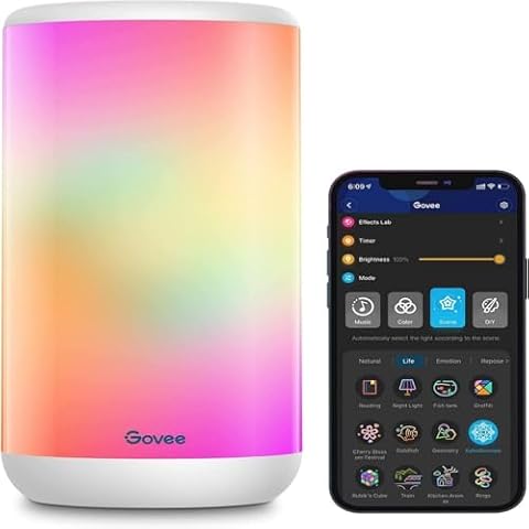Govee Smart Bedside Table Lamp with App Control Cover