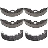 SCITOO Front Rear Brake Shoes fit Honda Recon 250 TRX250 1997-2014 2011 2012 2013