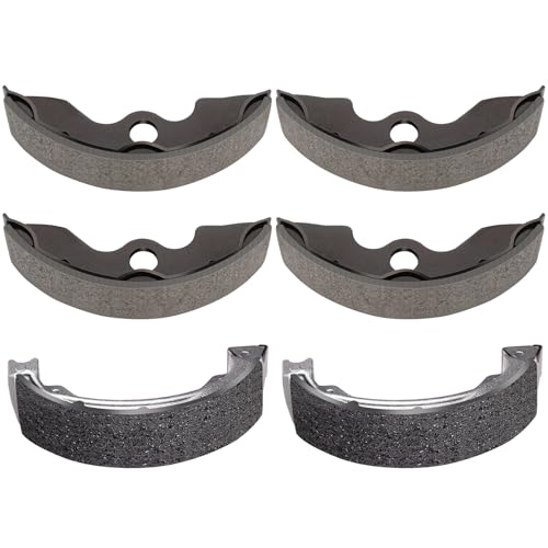 Scitoo Front and Rear Brake Shoes fit for Honda Recon 250 TRX250 1997 -2014 2011 2012 2013