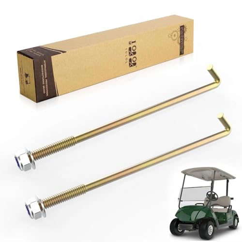 10L0L Golf Cart Battery Hold Down J-Bolt Kit for Yamaha G29 12V