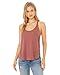 Bella + Canvas Ladies' Flowy Side Slit Tank M MAUVE