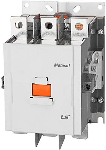 MetaSol Contactor 400 Amp Frame, Screw Terminals, 3 Pole,Coil Voltage: 100-240VAC/100-220VDC. 2 N.O. / 2 N.C. Aux. Compatible Relay MT-400Replacement for GMC-400-AC/DC100-200