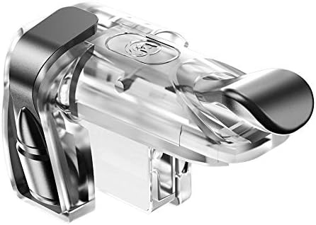 GameSir F2-Trigger For Game Firestick Grip, Game Mount Bracket Trigger Fire Button Aim Key,Transparen Shooting Clips