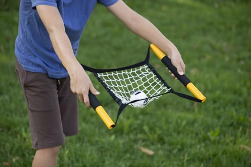Betzold Sport - Bouncing-Ball-Set, Rückschlagspiel, Sport, mit 2 Netzen und einem Ball