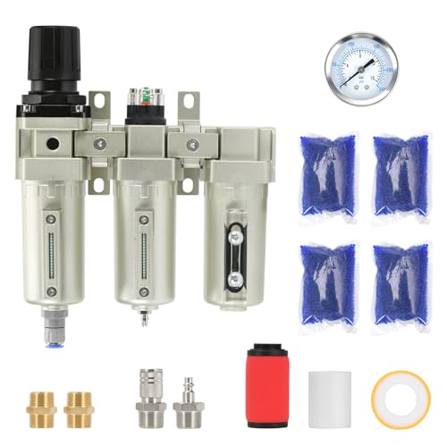3/4" NPT 3-Stage Air Dryer with Filters & Regulator