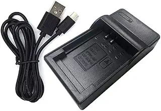 PCATEC CASIO NP-40 対応互換USB充電器 USBバッテリーチャージャー EX-Z100 EX-Z200 EX-Z300