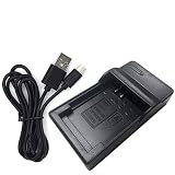 PCATEC CASIO NP-40 対応互換USB充電器 USBバッテリーチャージャー EX-Z100 EX-Z200 EX-Z300