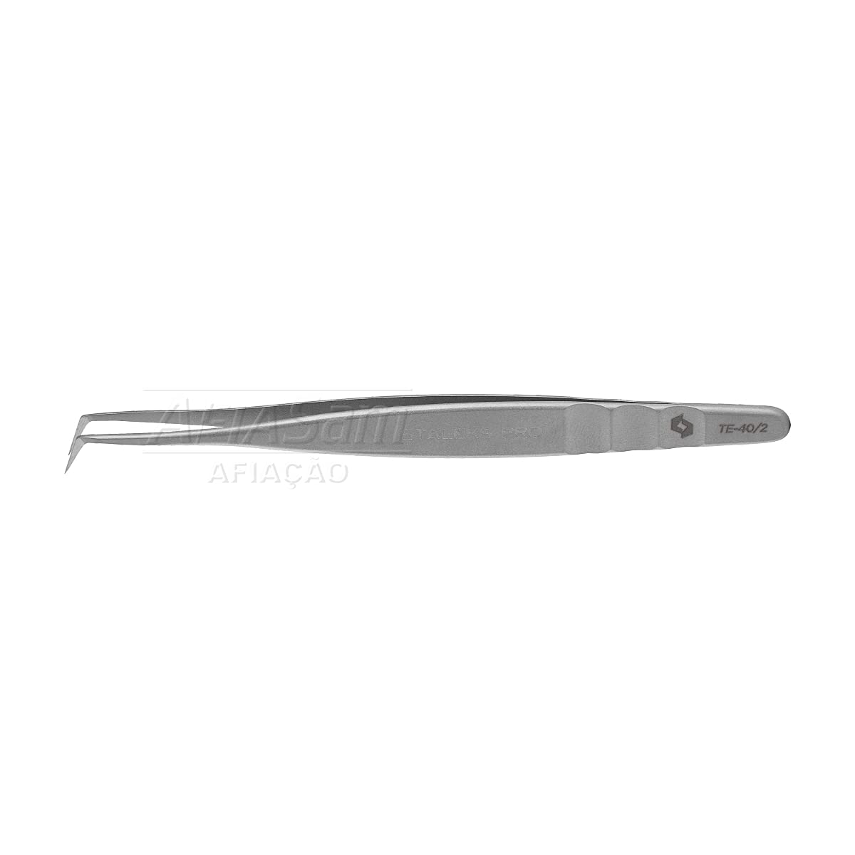 Staleks Silver Pro Expert 40 Professional Eyebrow Tweezers Te-40/2
