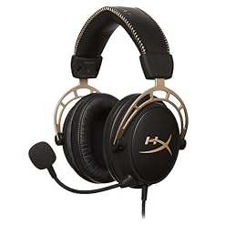 HyperX HX-HSCA-GD/NAP Cloud Alpha Or – Casque Gaming avec control audio intégré - Les Beatles, Paul McCartney, John Lennon, RIngo Starr, George Harrison HyperX HX-HSCA-GD/NAP Cloud Alpha Or - Casque Gaming avec control audio intégré – Image 2