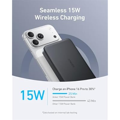 Anker MagGo Power Bank, Ultra-Slim 10,000mAh Romania | Ubuy