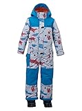 Burton Jungen Minishred Striker One Piece Snowboardoverall, Big Bad Wolf/Mountaineer, 3T