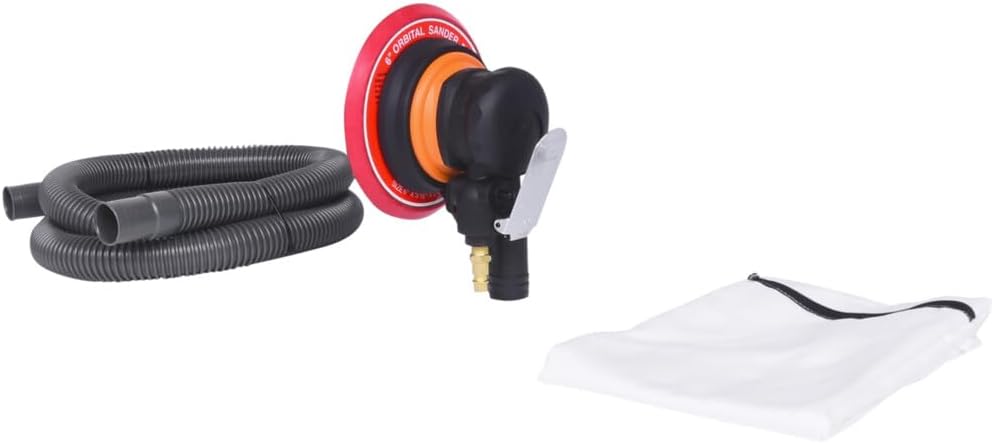 Fine finish eccentric sander with dust extraction