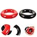 TOMETURE 4 Pcs Golfing Weighted Swing Rings Training Aid Golf Club Practice Accessories Set Multi-Color for Golf Swing Strength and Accuracy Improvement