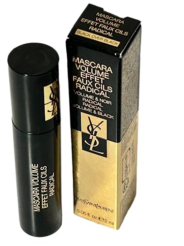 Yves Saint Laurent Ysl Mascara Volume Effet Radical Noir Black- Mini Travel Size - Small 2 Ml 0.06 Fl Oz #TOP3