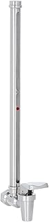 304 Stainless Steel 13 Inch Sight Glass Spigot, Compatible with Purewell, ProOne, and Other Gravity-Fed Water Filtration Systems, Clear Water Level View, Stainless Steel Handle