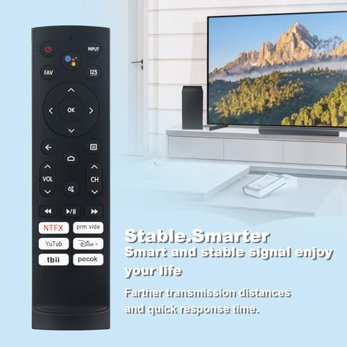 ERF3A90 Replaced Voice Remote fit for Hisense Android Smart TV 75U9DG 55U8G by VINABTY - Used condition - Image 8