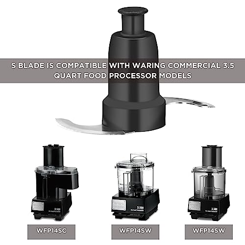 Waring Commercial Sealed LiquiLock S-Blade for use with WFP14S, WFP14SC (Patented) by Waring - Image 2
