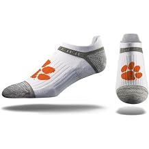 Strideline NCAA Premium Low-Cut Socks 1 Pair - Primary Logo White Collection