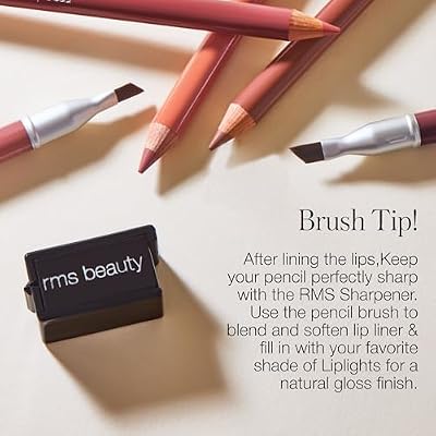 RMS Beauty Go Nude Lip Pencil Creamy Long-Lasting Lip Liner for Great Definition | Natural Matte Finish | Nourishing, Hydrating Formula | One Size